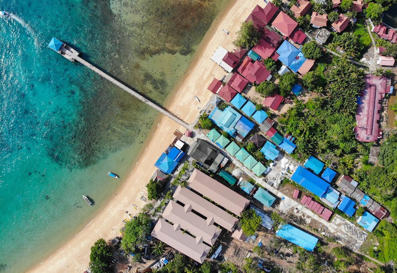 Aman Tioman Beach Resort Kampung Genting Ngoại thất bức ảnh